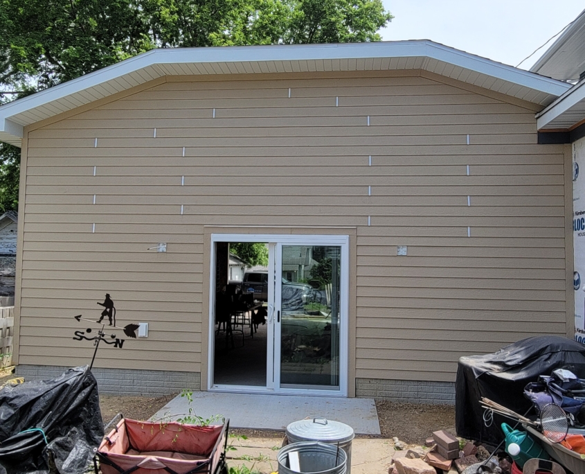 Sliding Door to back yard!