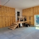Inside Garage done with Sliding Doors!